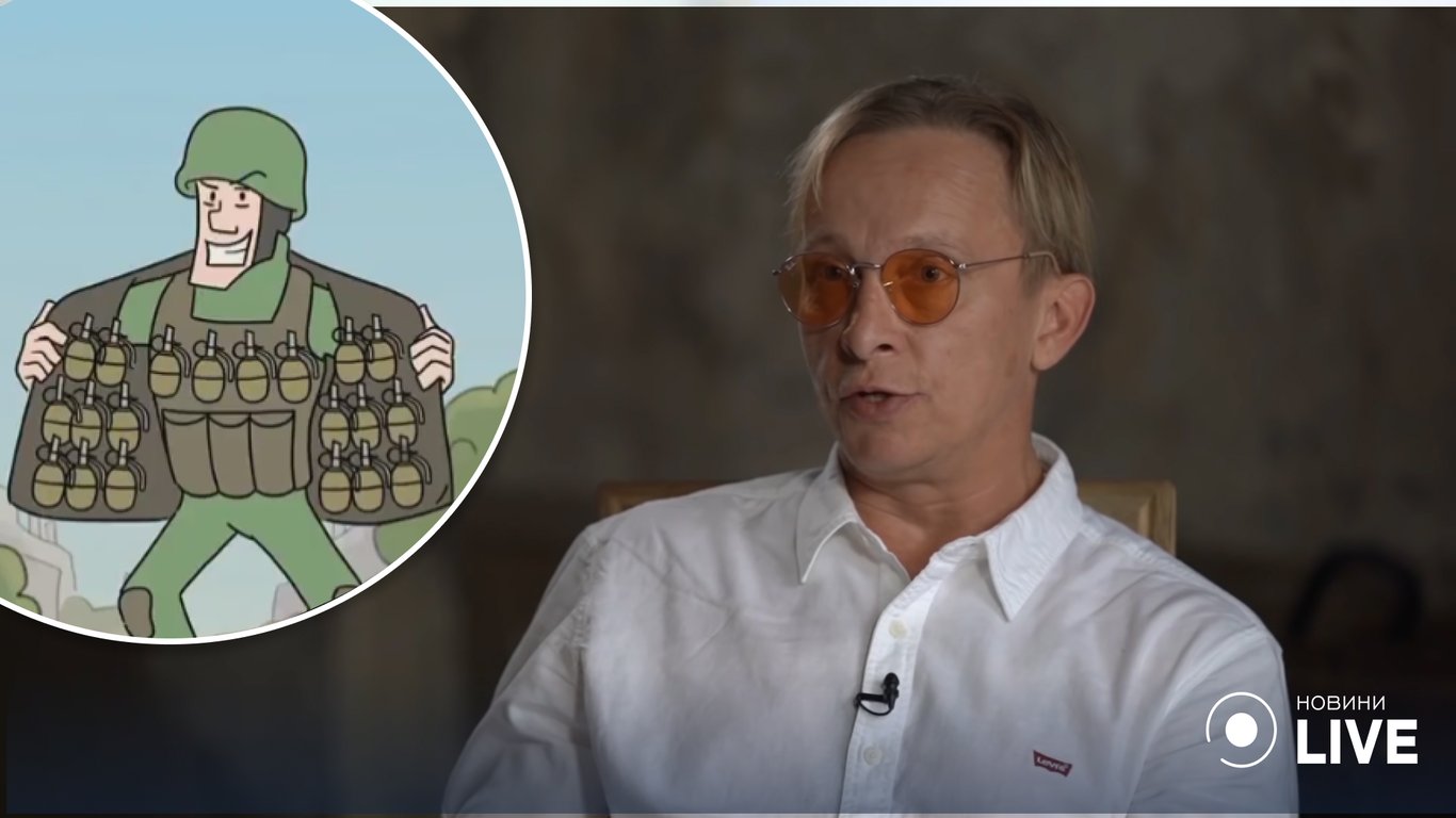 Путініст Охлобистін потворним голосом озвучив пропагандистський мультфільм про війну в Україні