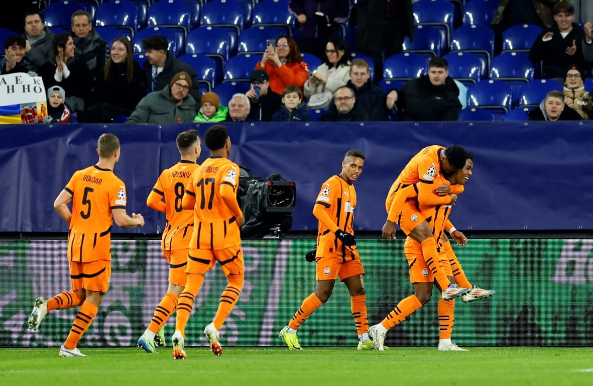 Футболисты Шахтера