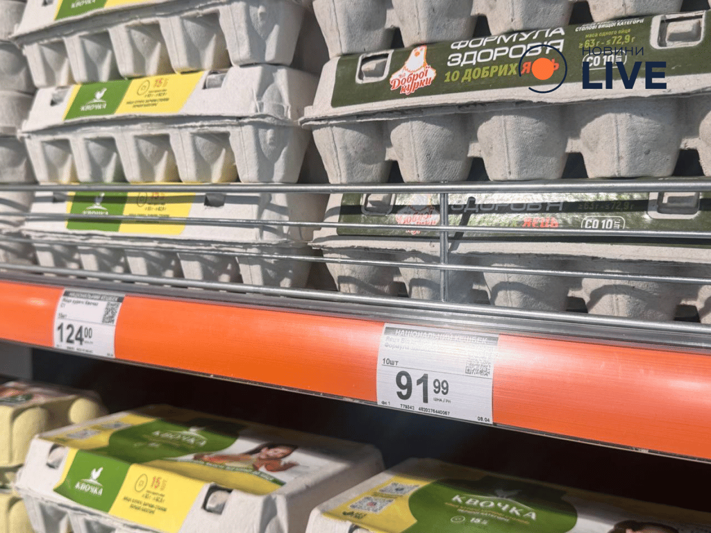 Ціни у Львові на яйця