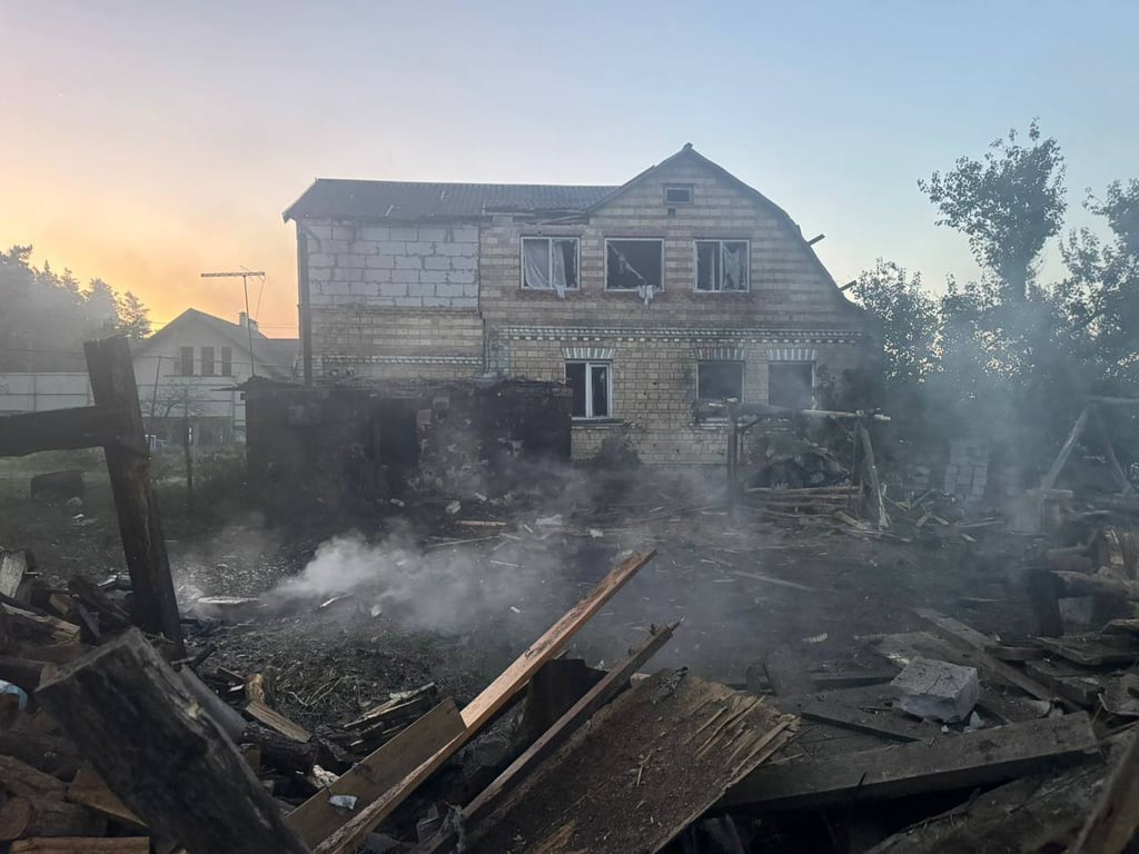 Удар Росії по Київській області 20 вересня