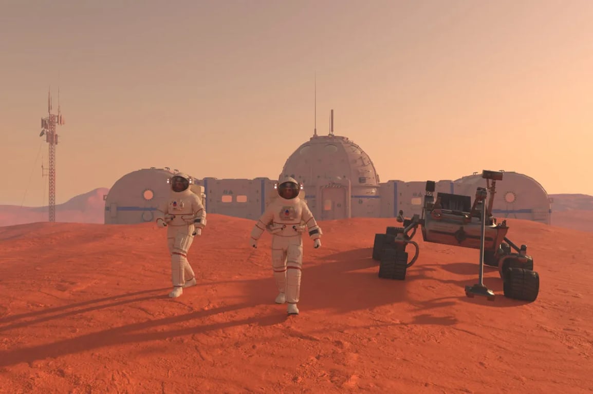 Революционная технология подарит людям возможность жить и дышать на Марсе.