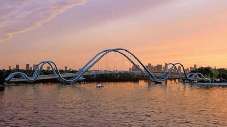 Когда в Киеве достроят волнистый мост: названы сроки - 285x160