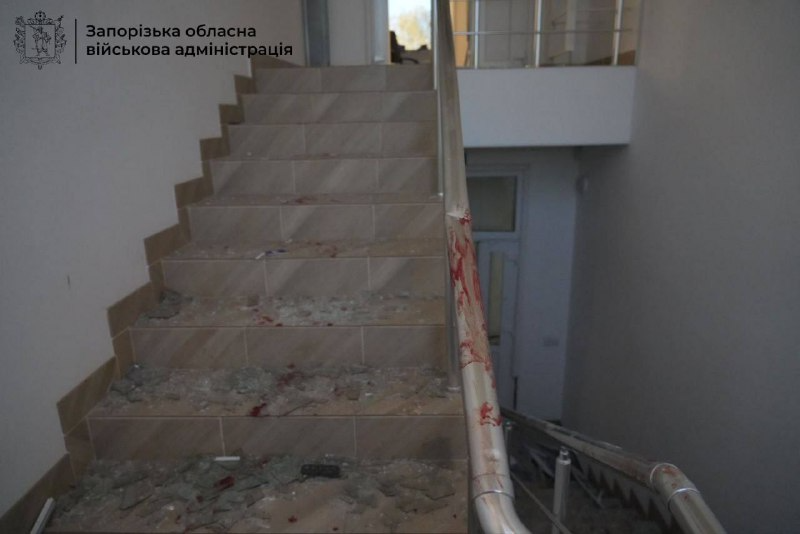 последствия удара по Запорожью