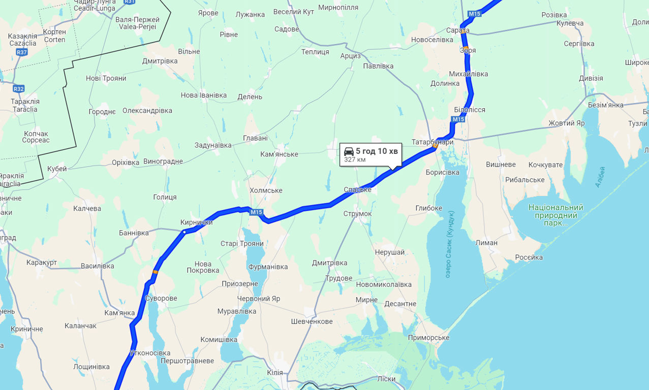 Пробки на Орловке