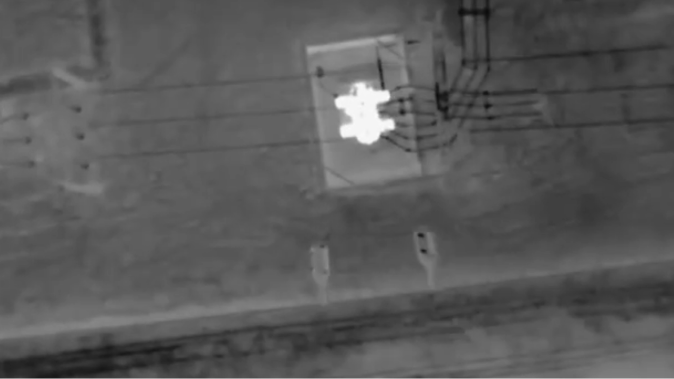 СБУ дронами атакували електричну підстанцію у Бєлгородській області: відео