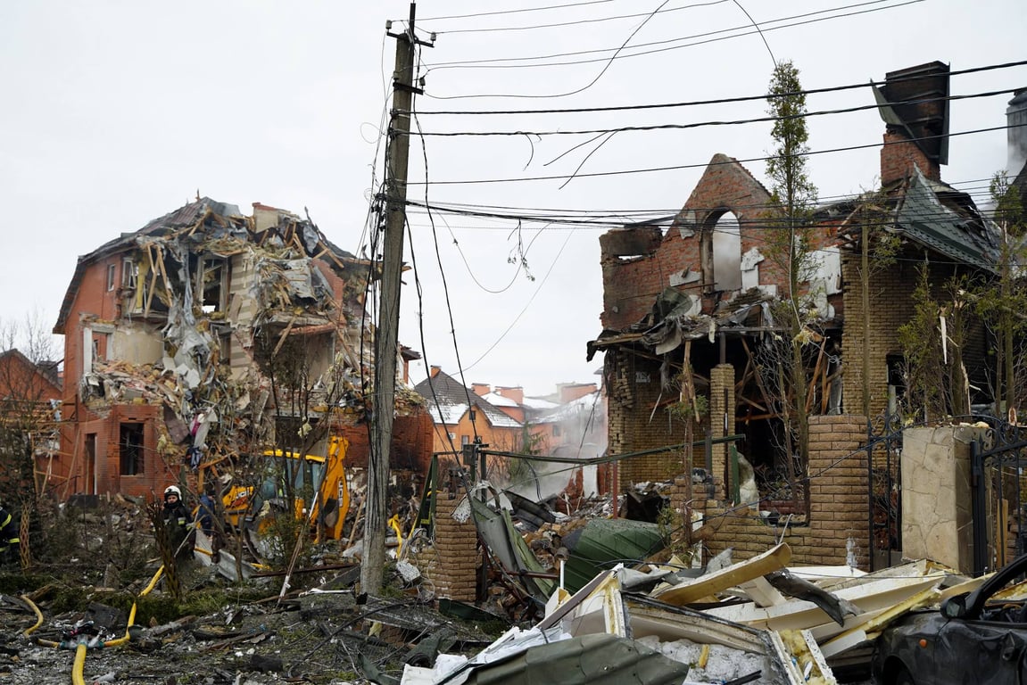 Збільшилася кількість постраждалих через масовану атаку на Київщину 22 лютого