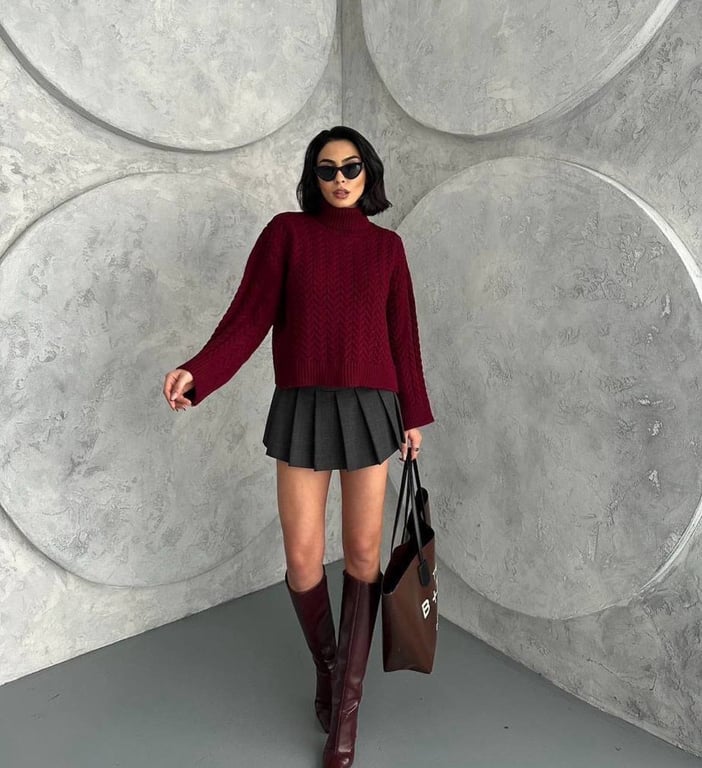 В'язаний светр додасть вашому гардеробу стилю