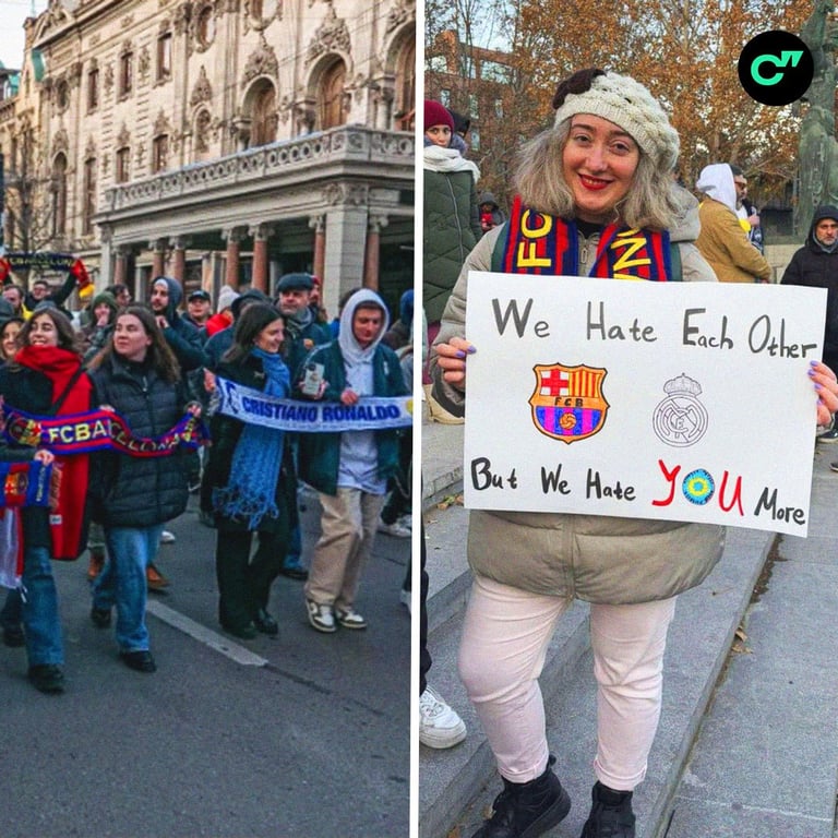 Протестующие в Грузии