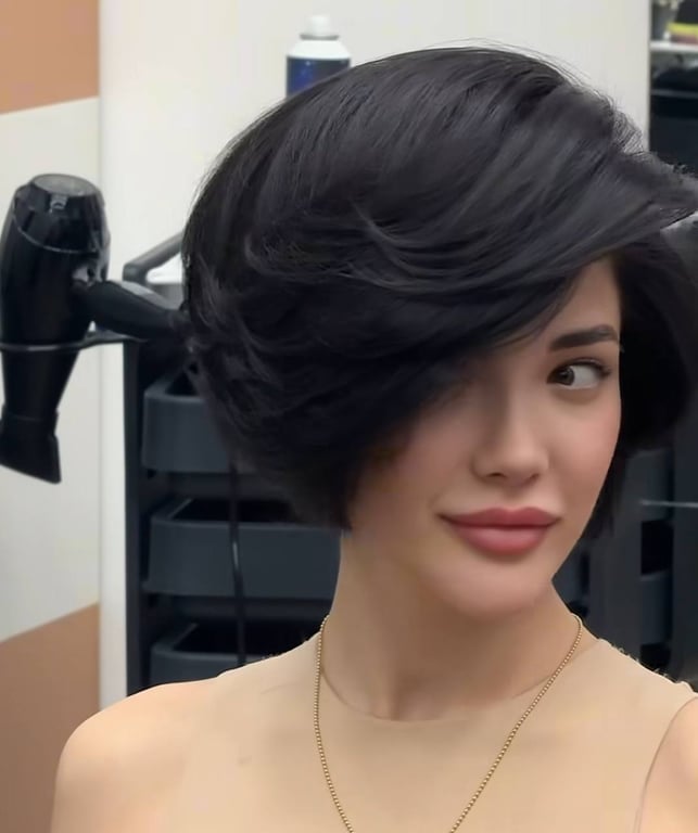 Bob-cut has been in the trends for a long time