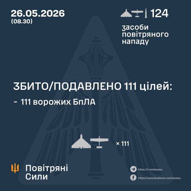 Удар по Україні 26 травня
