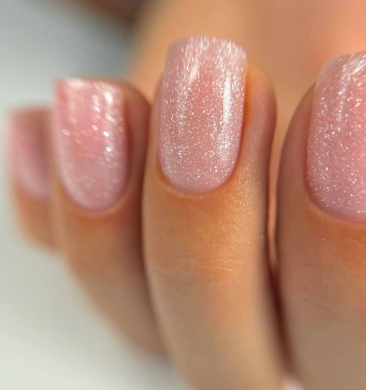 Квадратно-овальні нігті - найбільш універсальні