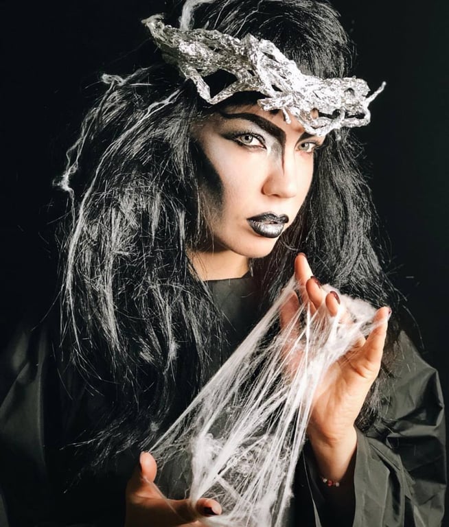 Зачіска на Геловін для тих, хто мати ефектний вигляд