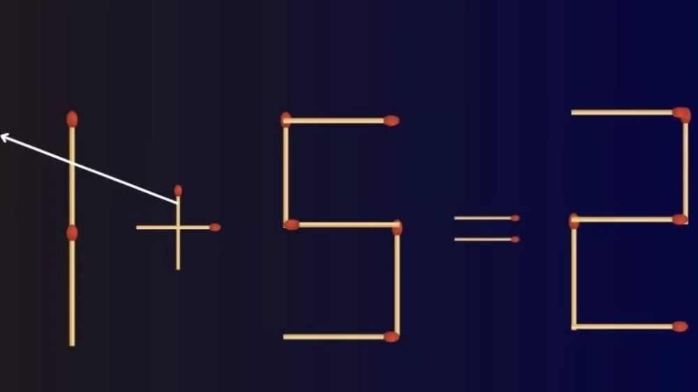Складна головоломка на логіку — виправте рівняння, пересунувши один сірник - фото 2