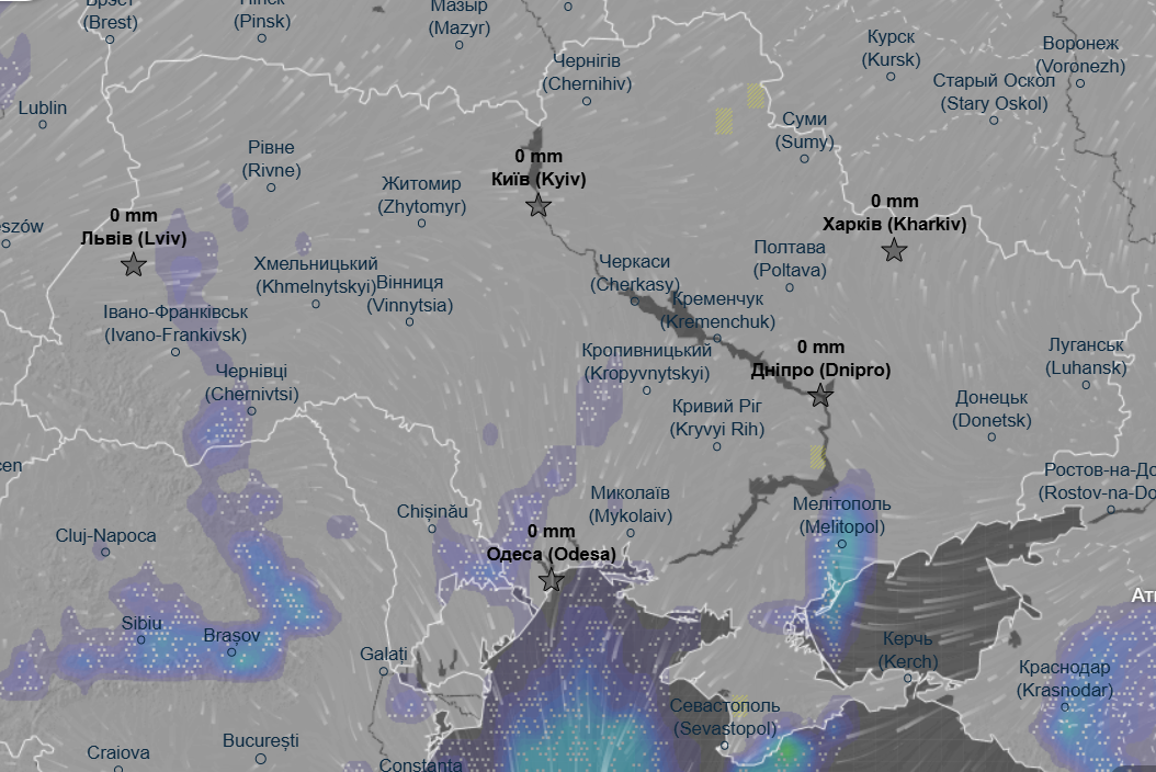 Погода в Україні 1 січня