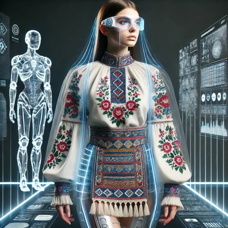 ШІ показав український одяг у майбутньому