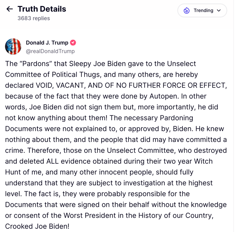 Помилування Байдена