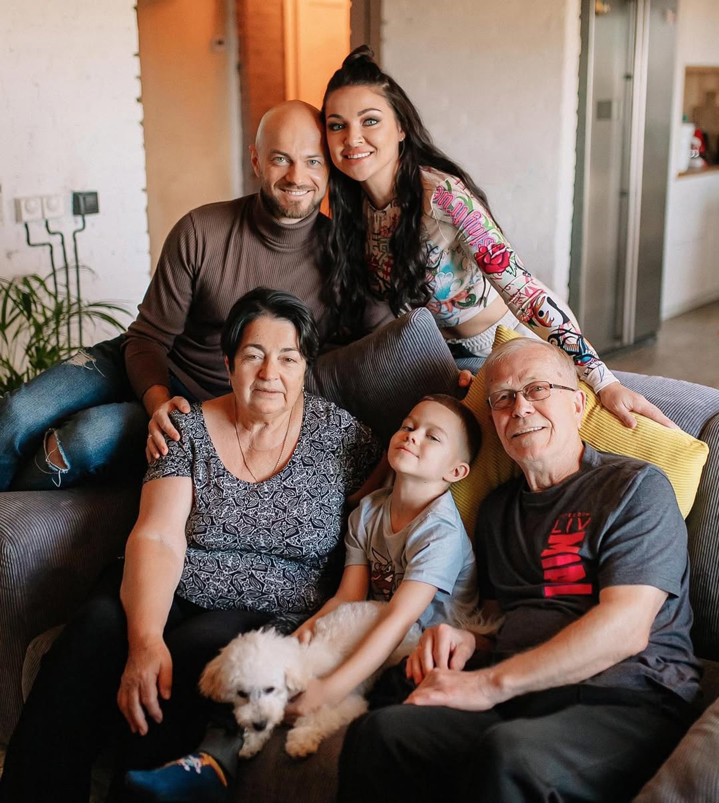 Влад Яма зі своєю родиною - фото