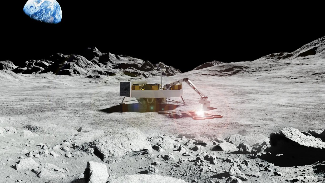 NASA хоче друкувати на 3D-принтері будинки на Місяці