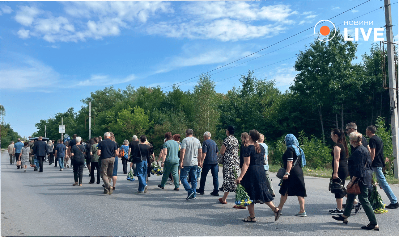 На Київщині прощаються з головою Дмитрівської громади Тарасом Дідичем - фото 1