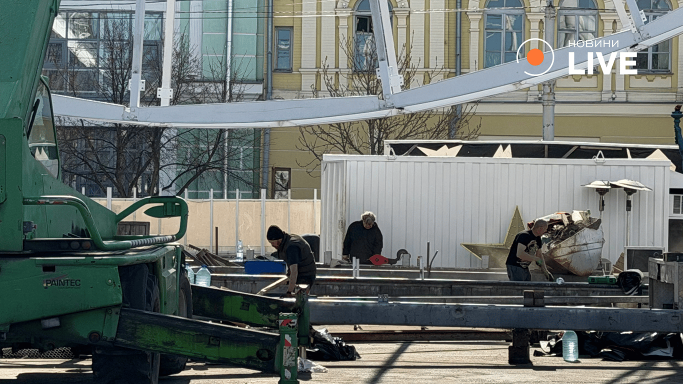 Колесо огляду на Контрактовій площі