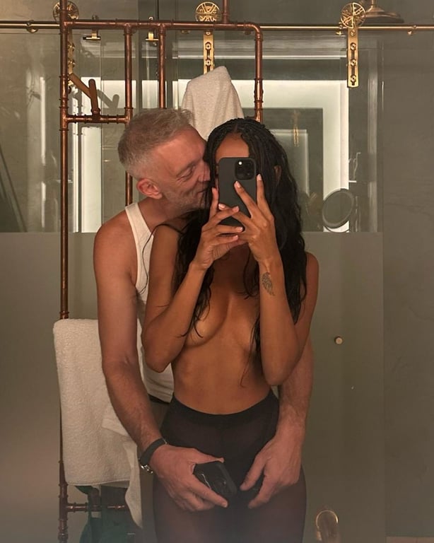 Венсан Кассель с любимой