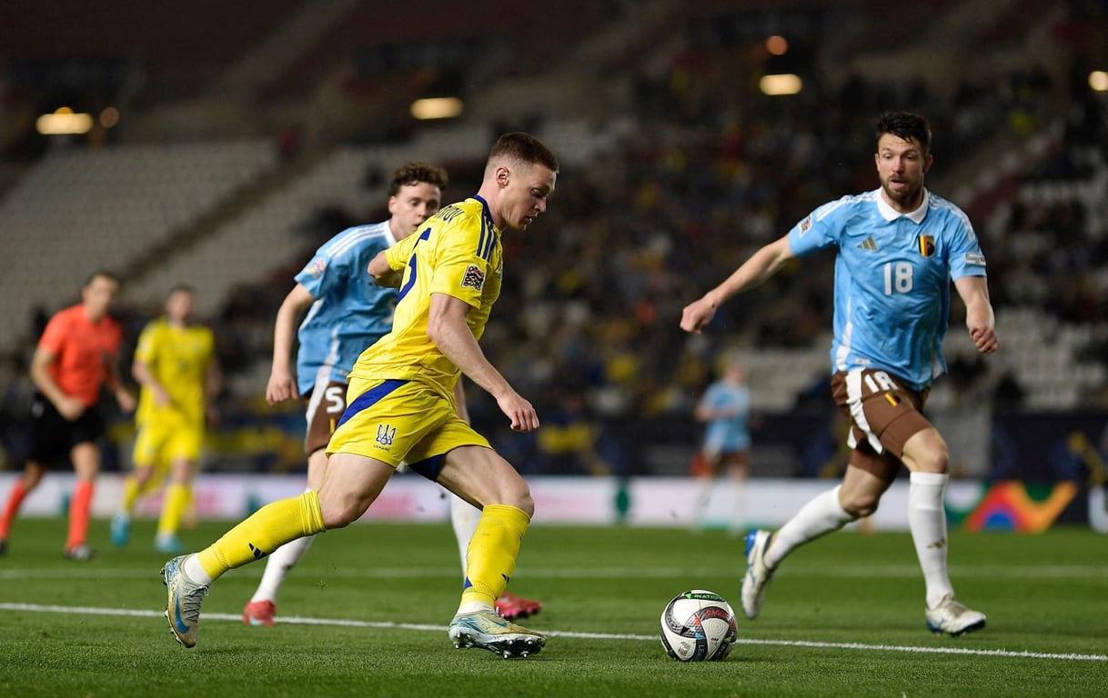 Игроки сборной Украины по футболу