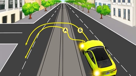 Тест ПДД — по какой траектории правильно развернуться - 285x160