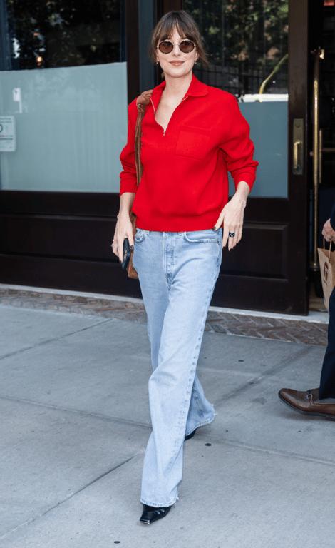 З джинсами можна створити декілька стильних образів