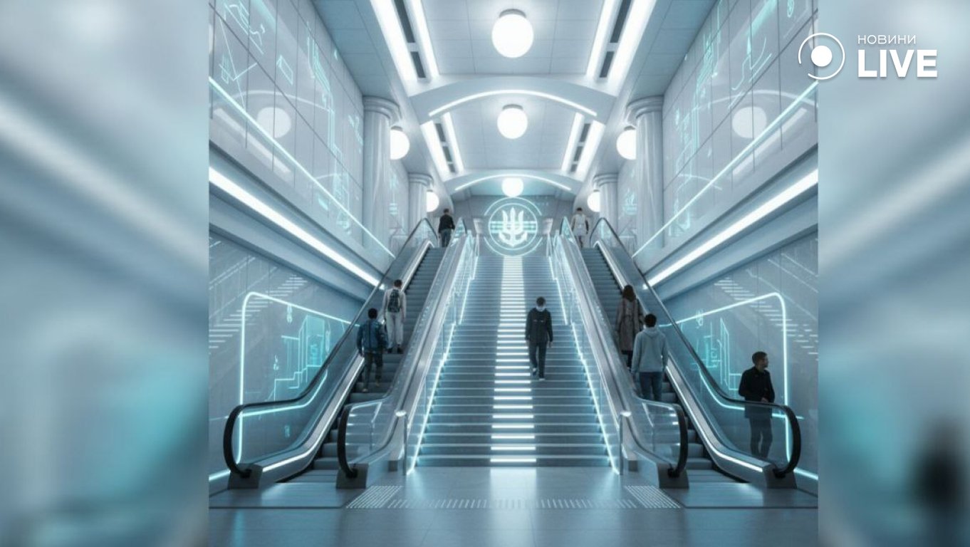 Метро в Одесі очима ШІ