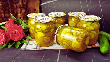 Огурцы пикули на зиму, как из фастфуда — идеальные к бутербродам - 285x160