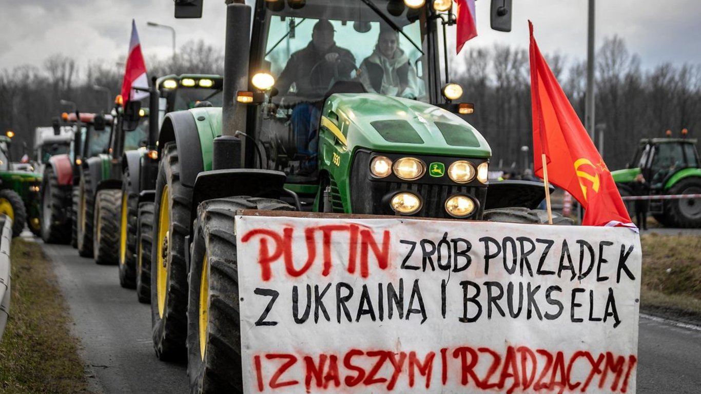 В МИД Польши отреагировали на скандальный призыв фермеров к Путину