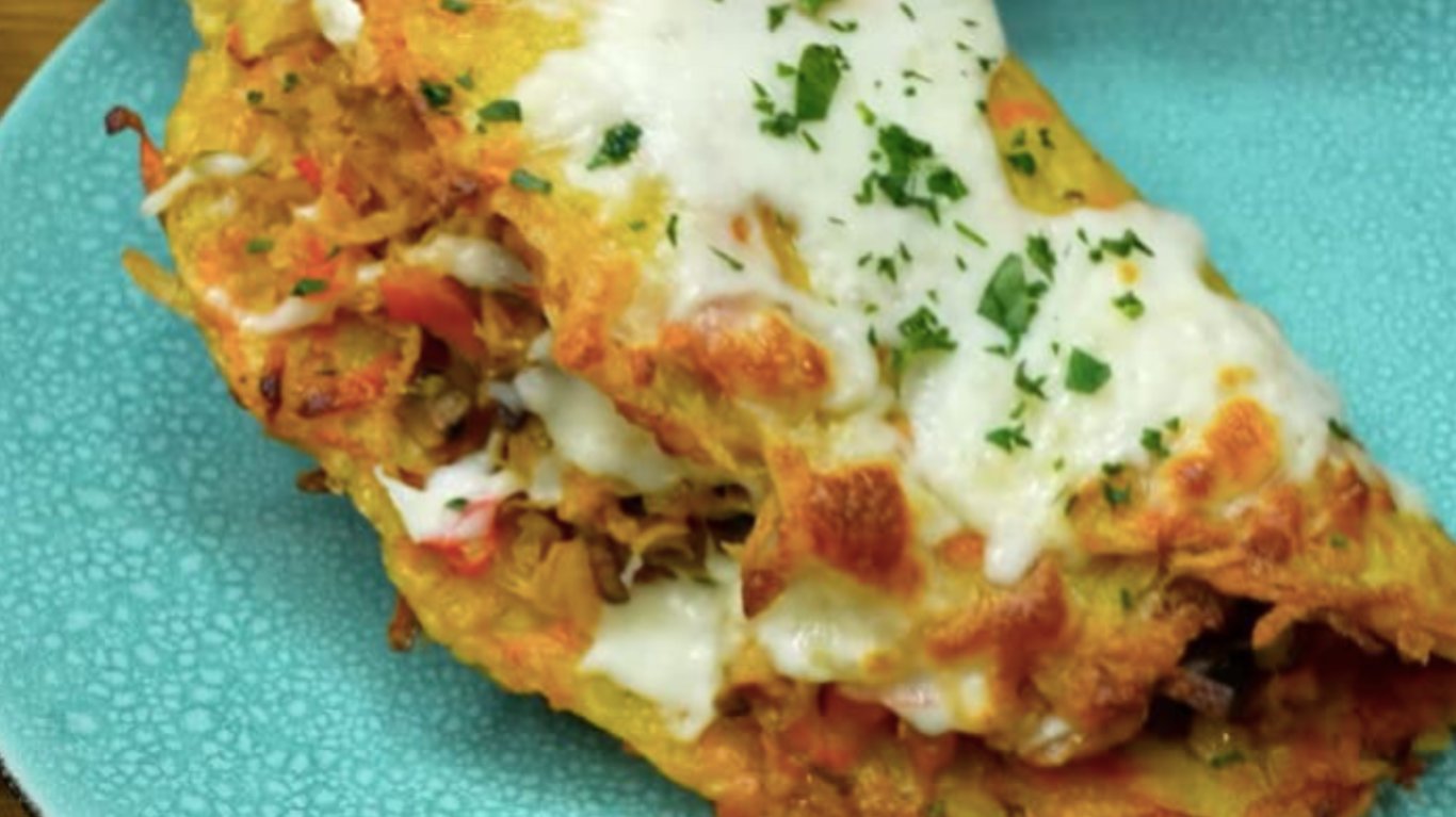 рецепт страви на сніданок з тертої картоплі та яйцями