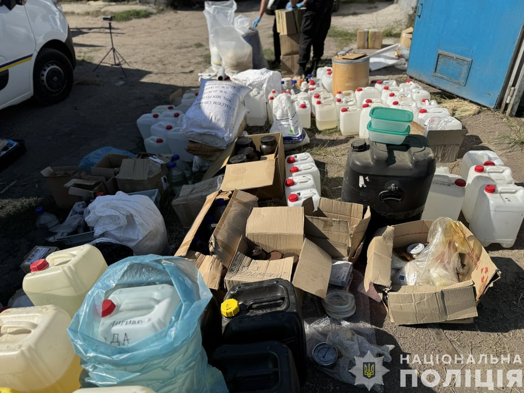 Изъятые наркотиков. Фото: Национальная полиция