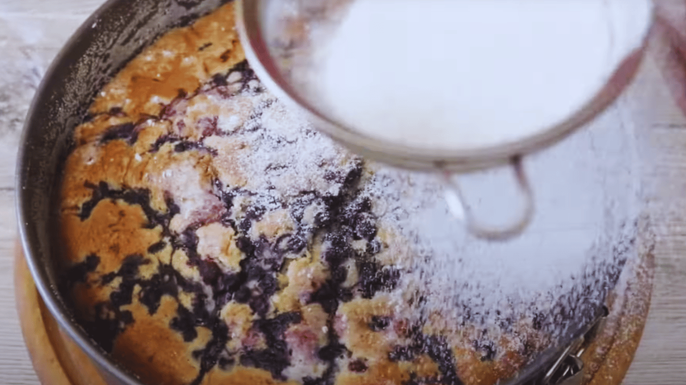 простий рецепт пирога з ягодами