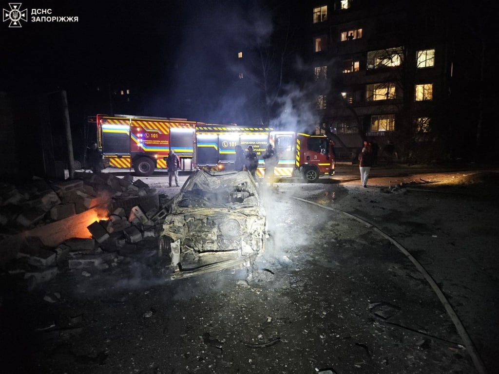 Російський удар по Запоріжжю 1 лютого