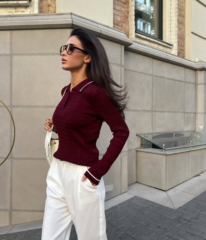 Knitted polo shirts will be the highlight of the season in 2025