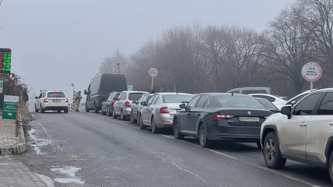 Очереди на границе Украины сегодня, 5 февраля