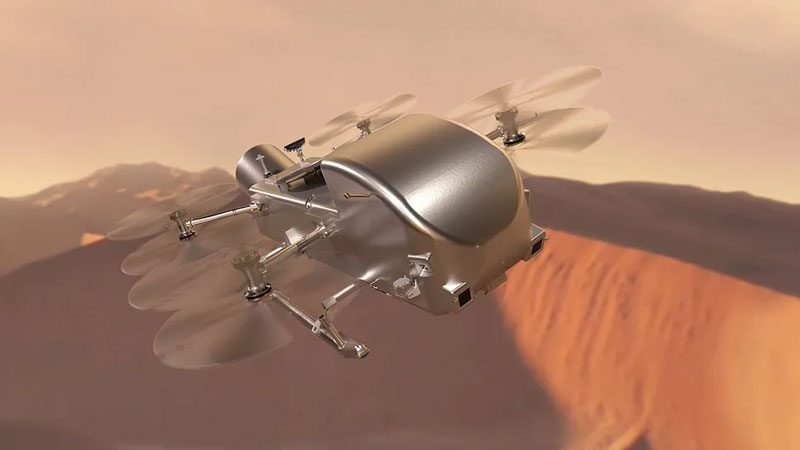 Исследование спутника Сатурна Титана: что известно о проекте NASA и аппарате Dragonfly