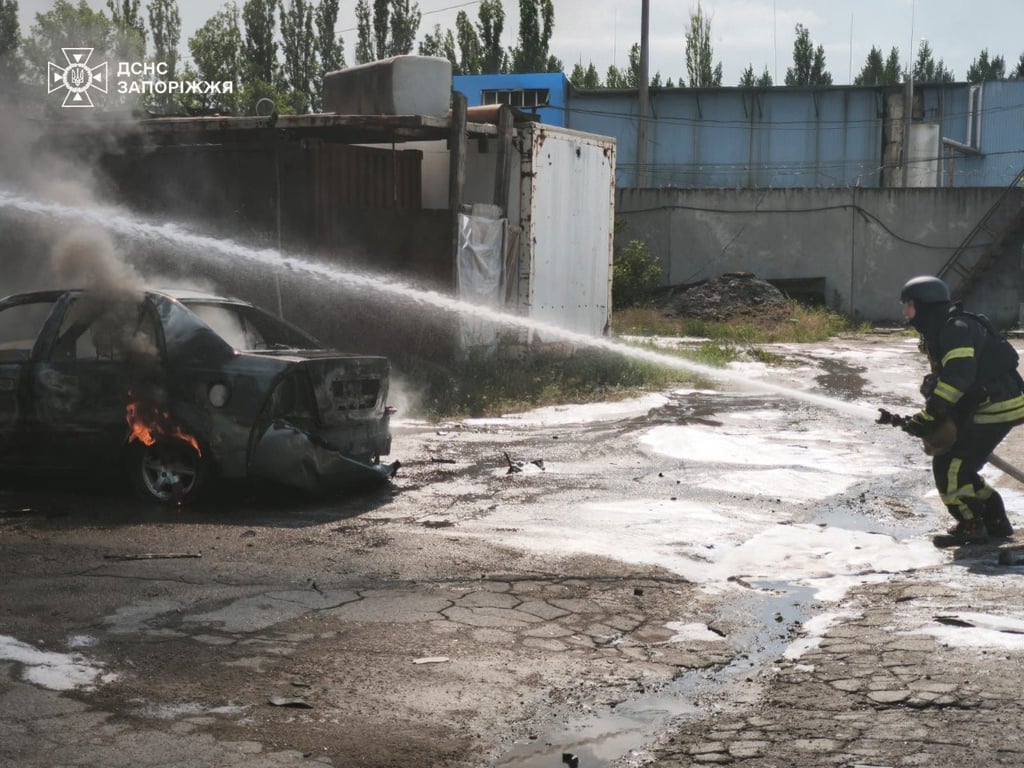 Російський удар по Запоріжжю 15 травня