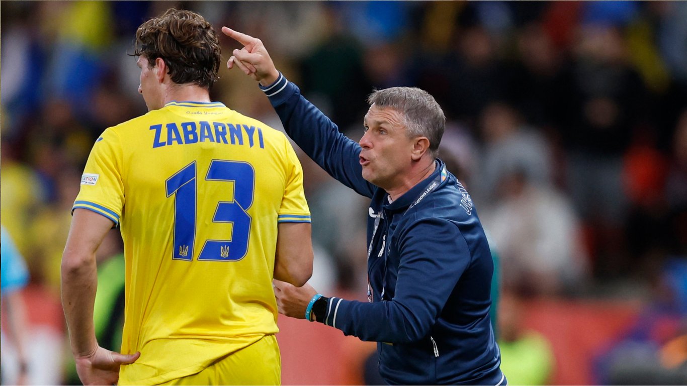 Сергій Ребров та Ілля Забарний