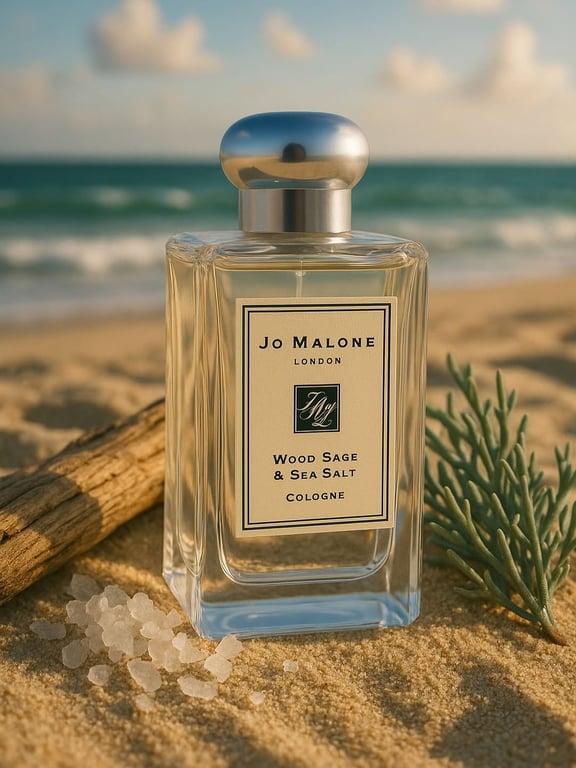 What does Jo Malone Wood Sage & Sea Salt perfume smell like