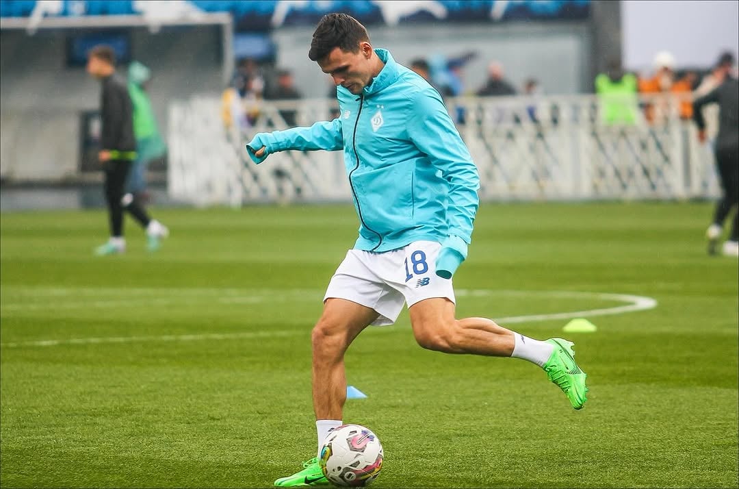 Олександр Андрієвський під час тренування