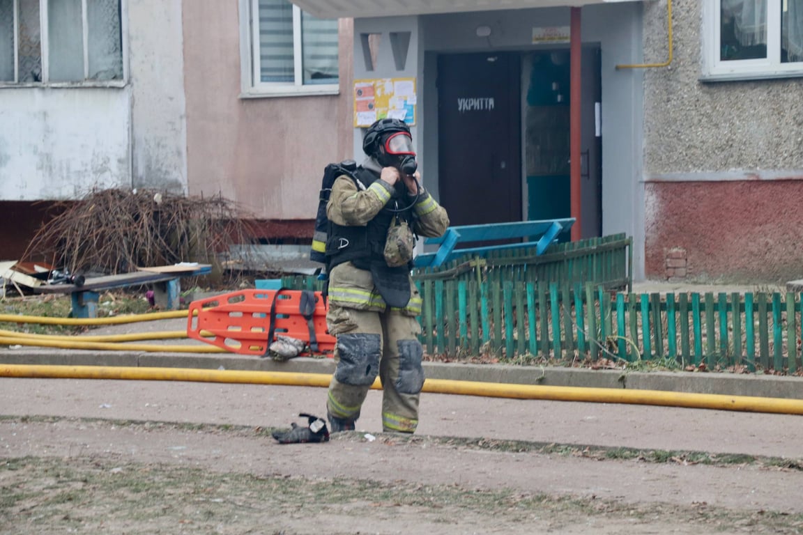 Атака Росії на Чернігів 25 грудня