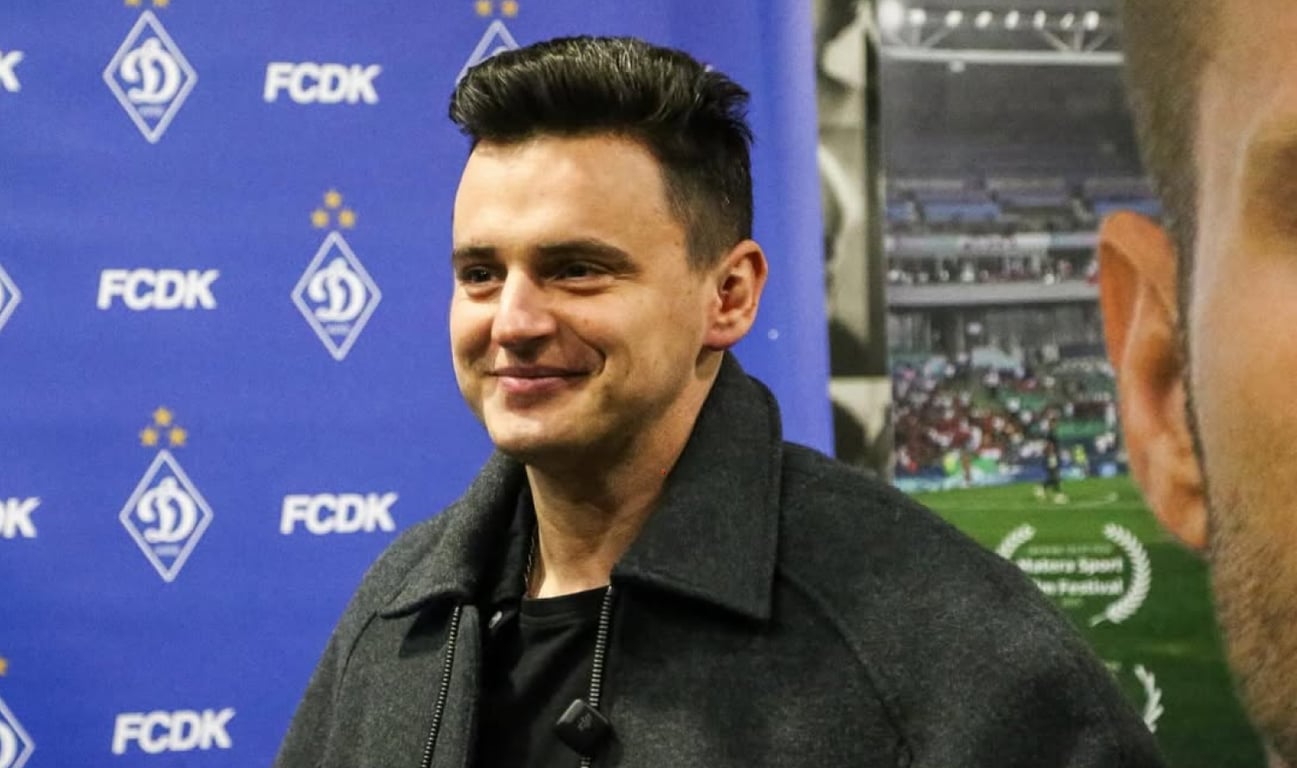 Андрей Шахов-младший во время работы в Динамо Киев