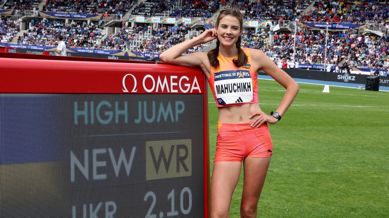 Ярослава Магучих установила мировой рекорд