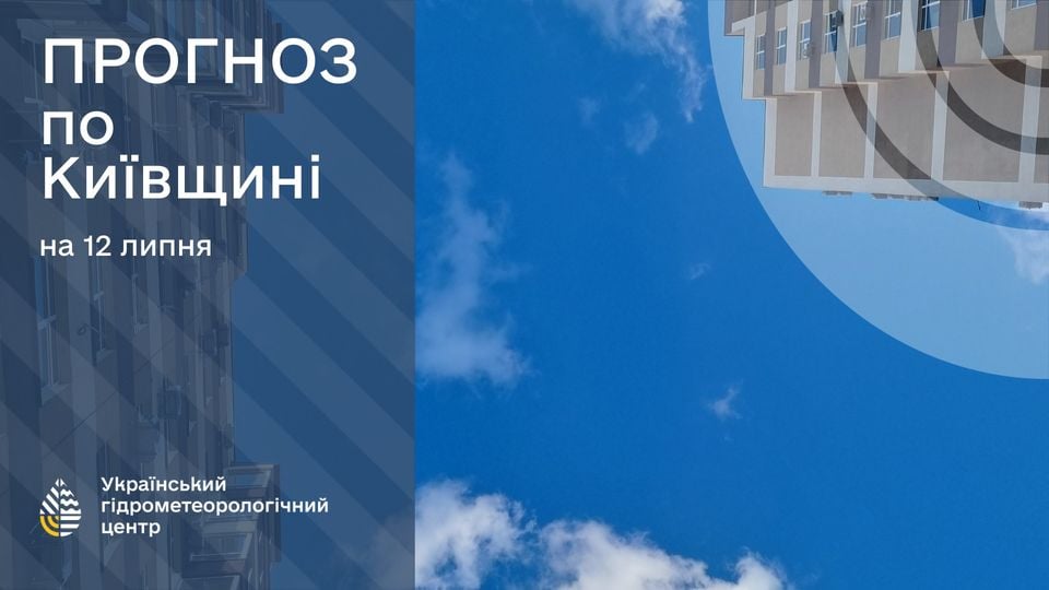 Прогноз погоди на 12 липня. Фото: Укргідрометцентр