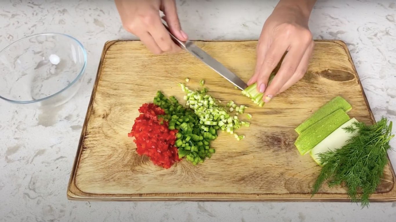 овощной омлет на завтрак рецепт 