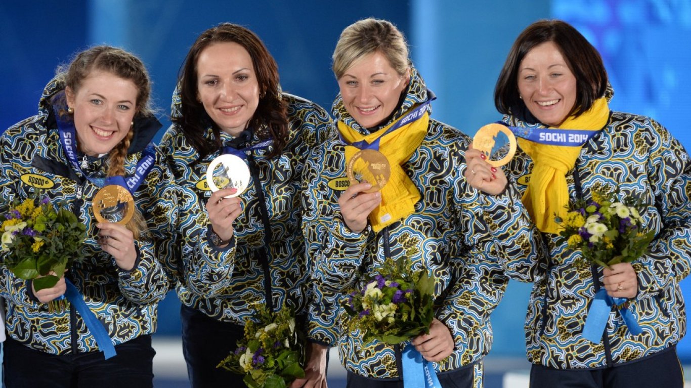 Вита Семеренко, Юлия Джима, Валентина Семеренко и Алена Пидгрушная