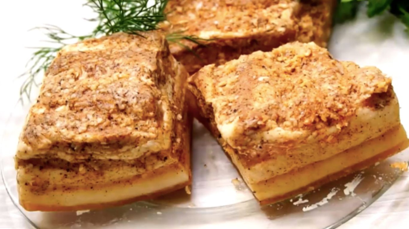 домашній рецепт сала в пакеті 