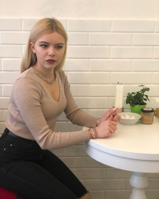 Маша Кондратенко до похудения